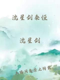 沈星剑秦恒